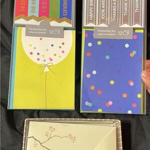 Colorful Greeting Card Set